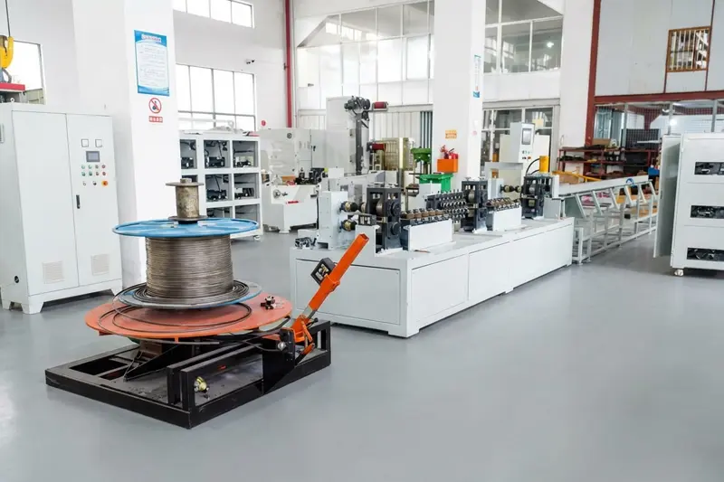GRM quality control lab - rolling mill precision testing and inspection